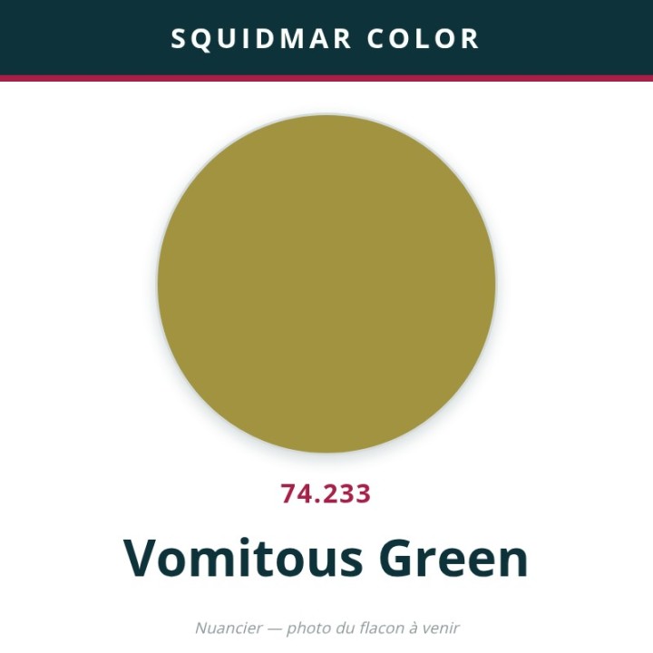 Vallejo Squidmar Color – Vomitous Green (74.233) – 18 ml
