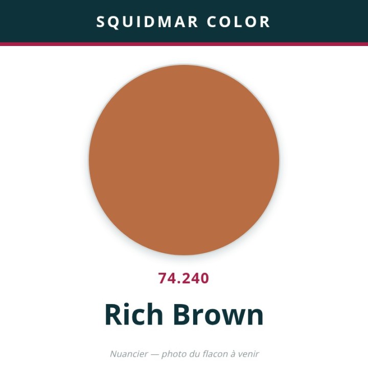 Vallejo Squidmar Color – Rich Brown (74.240) – 18 ml