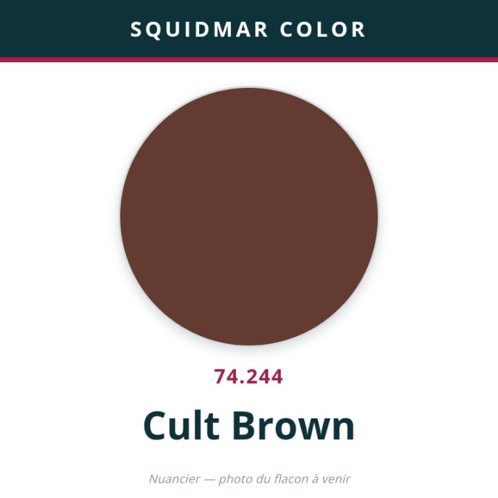 Vallejo Squidmar Color – Cult Brown (74.244) – 18 ml