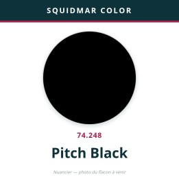 Vallejo Squidmar Color – Pitch Black (74.248) – 18 ml