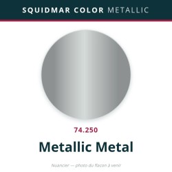 Vallejo Squidmar Color Metallic – Metallic Metal (74.250) – 18 ml