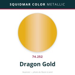 Vallejo Squidmar Color Metallic – Dragon Gold (74.252) – 18 ml