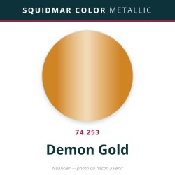 Vallejo Squidmar Color Metallic – Demon Gold (74.253) – 18 ml