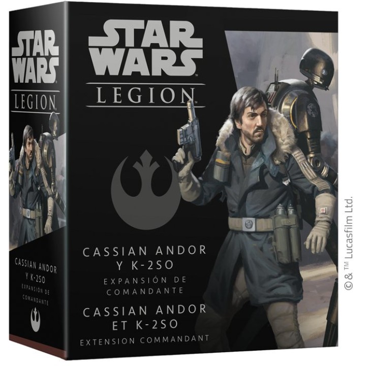 Star wars legion - Cassian Andor et K-2SO (extension) | Jeux et Trolleries | Spécialiste des jeux de société, jeux de cartes et 