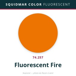 Vallejo Squidmar Color Fluorescent – Fluorescent Fire (74.257) – 18 ml