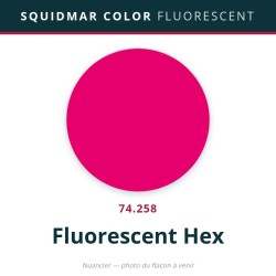 Vallejo Squidmar Color Fluorescent – Fluorescent Hex (74.258) – 18 ml