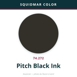 Vallejo Squidmar Color – Pitch Black Ink (74.272) – 18 ml