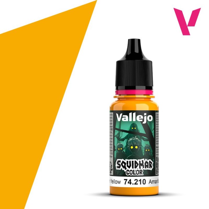 Vallejo Squidmar Color – Goldcoin Yellow (74.210) – 18 ml