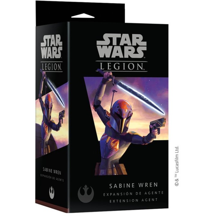 Star wars legion - Sabine Wren (extension) | Jeux et Trolleries | Spécialiste des jeux de société, jeux de cartes et wargames