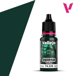 Vallejo Squidmar Color – Deep Blue Sea (74.229) – 18 ml