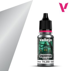 Vallejo Squidmar Color Metallic – Metallic Metal (74.250) – 18 ml