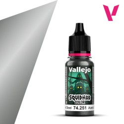 Vallejo Squidmar Color Metallic – Dark Steel (74.251) – 18 ml
