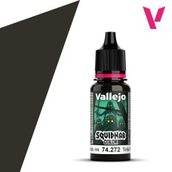 Vallejo Squidmar Color – Pitch Black Ink (74.272) – 18 ml
