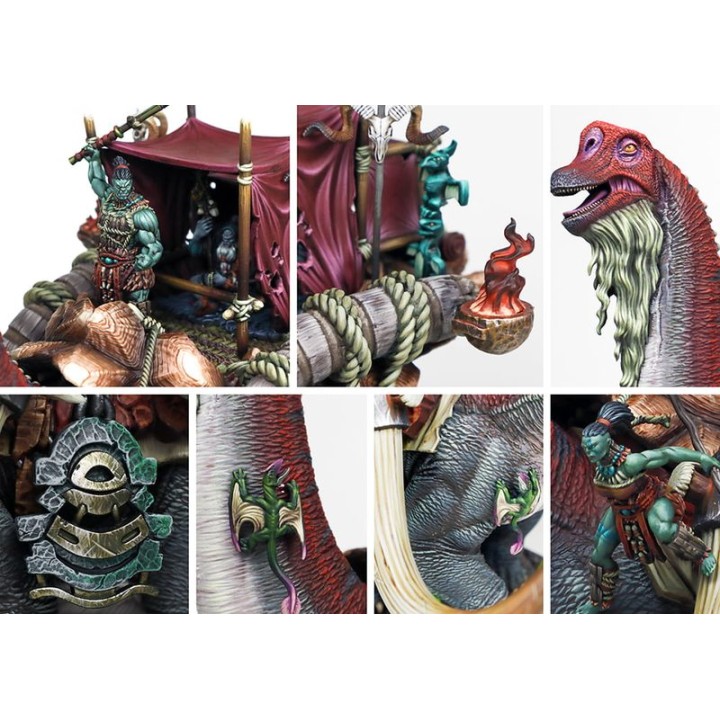 Tontorr (W'adrhŭn, Conquest) : figurines peintes, photo Para Bellum n° 2
