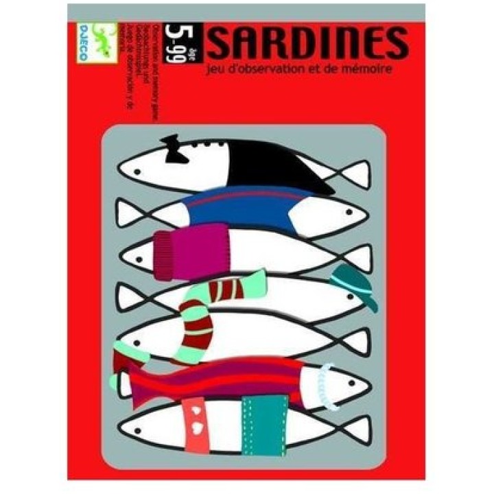 Sardines | Jeux et Trolleries | Spécialiste des jeux de société, jeux de cartes et wargames