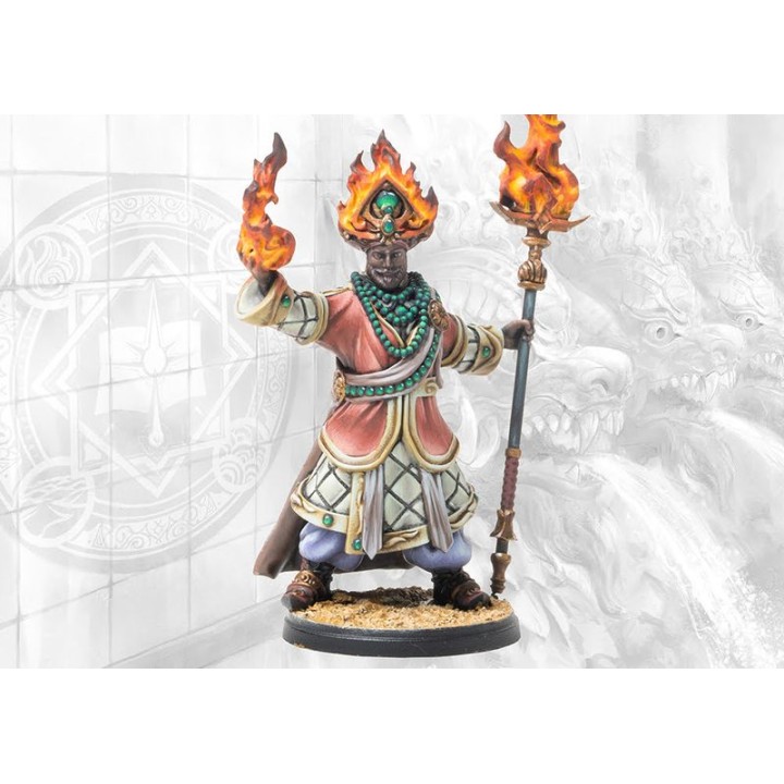 Maharajah (Sorcerer Kings, Conquest) : figurines peintes, photo Para Bellum n° 1