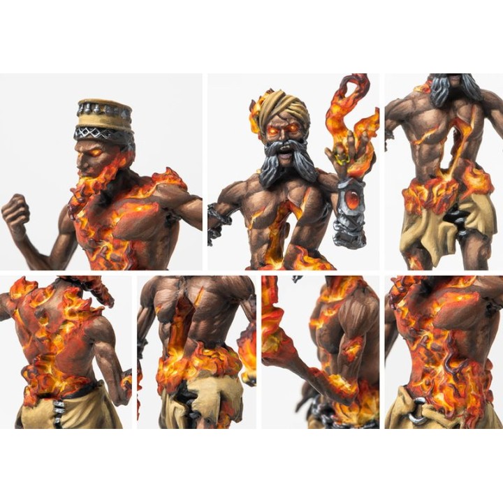Ghols (Sorcerer Kings, Conquest) : figurines peintes, photo Para Bellum n° 1