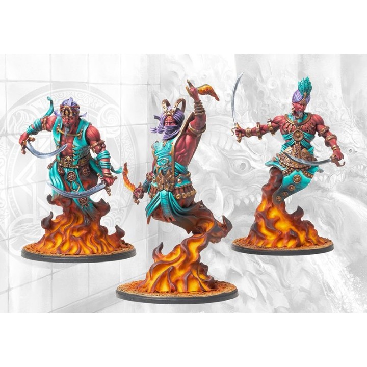 Efreet Sword Dancers (Dual kit) (Sorcerer Kings, Conquest) : photo Para Bellum n° 3