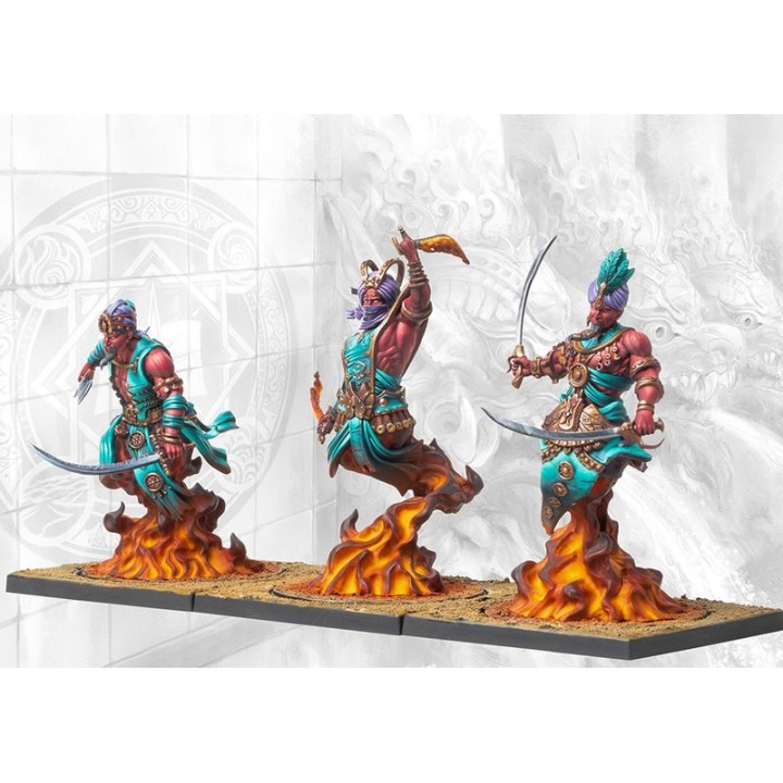 Efreet Sword Dancers (Dual kit) (Sorcerer Kings, Conquest) : photo Para Bellum n° 4