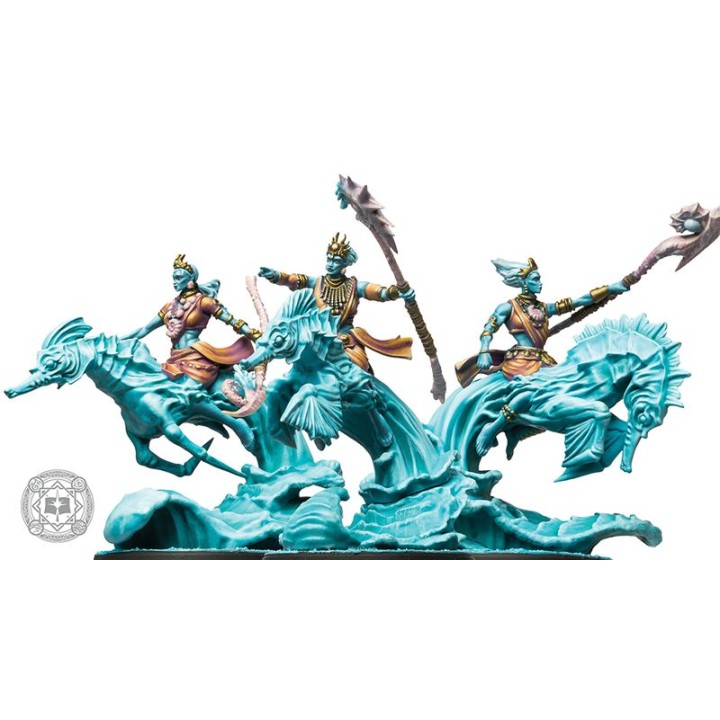 Marid Sahar (Sorcerer Kings, Conquest) : figurines peintes, photo Para Bellum n° 1