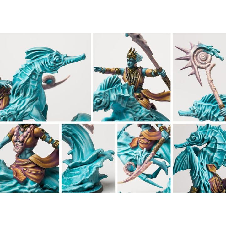 Marid Sahar (Sorcerer Kings, Conquest) : figurines peintes, photo Para Bellum n° 2