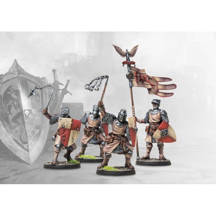 Crusaders (Dual Kit) (Hundred Kingdoms, Conquest) : photo Para Bellum n° 3