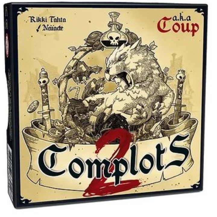 Complots 2 | Jeux et Trolleries | Spécialiste des jeux de société, jeux de cartes et wargames