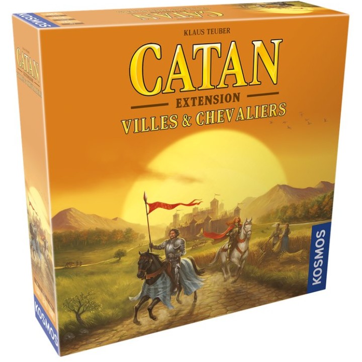 Catan - Villes et chevaliers (extension) | Jeux et Trolleries | Spécialiste des jeux de société, jeux de cartes et wargames