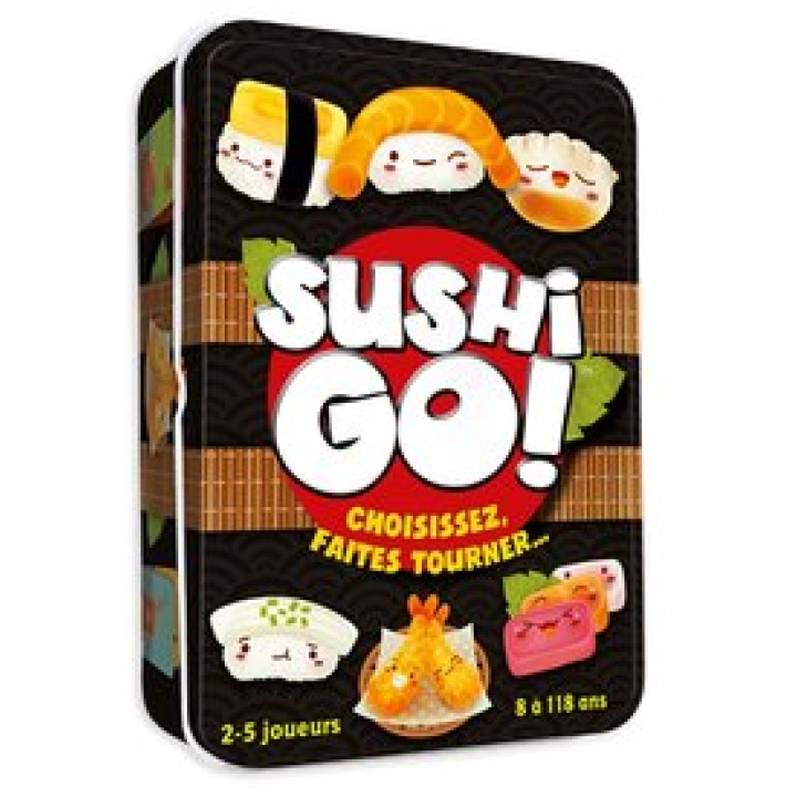 Sushi Go ! | Jeux et Trolleries | Spécialiste des jeux de société, jeux de cartes et wargames