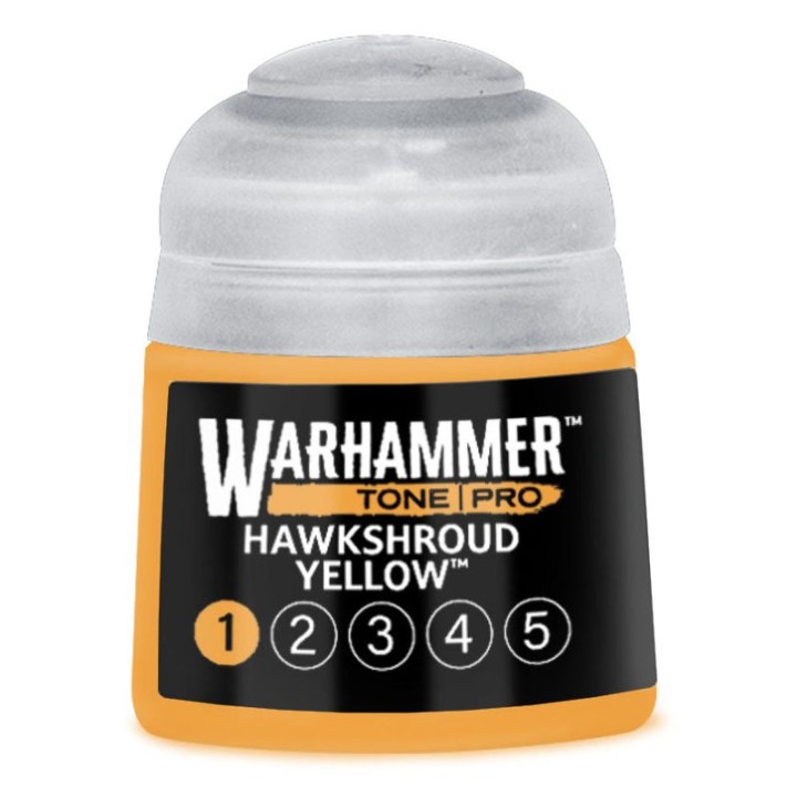 Warhammer Tone Pro – Hawkshroud Yellow 1 (12 ml)