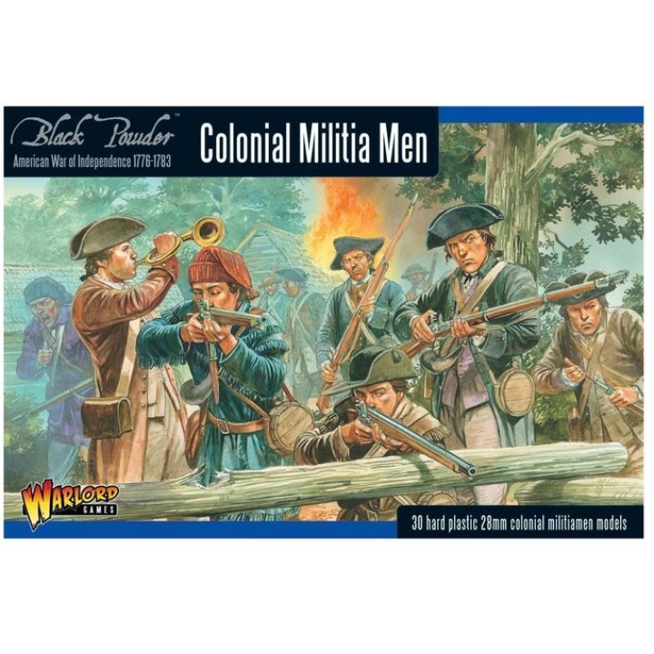 American war of independence colonial militia men | Jeux et Trolleries | Spécialiste des jeux de société, jeux de cartes et warg