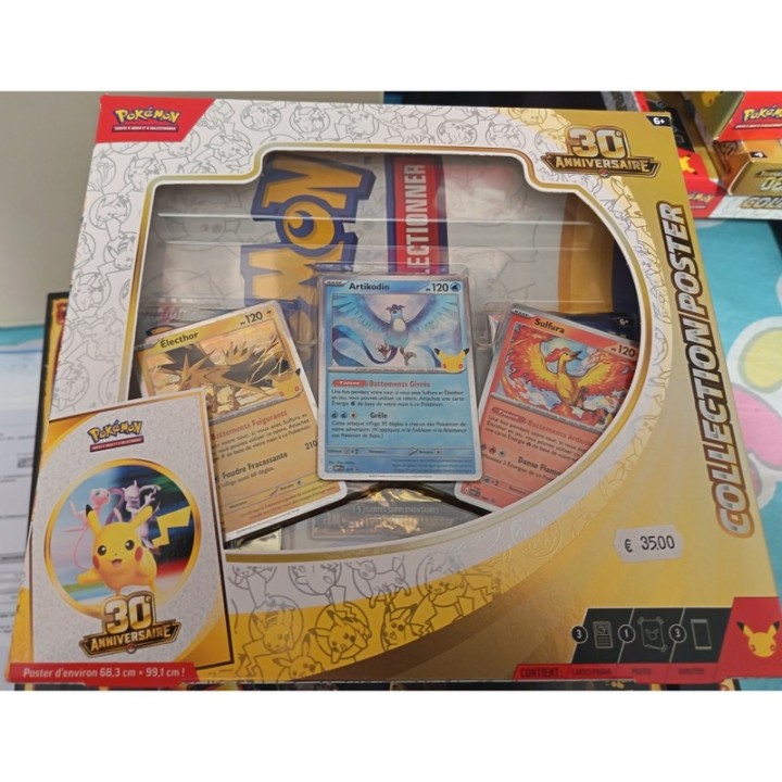 Pokémon 30e Anniversaire : Collection Poster (FR)