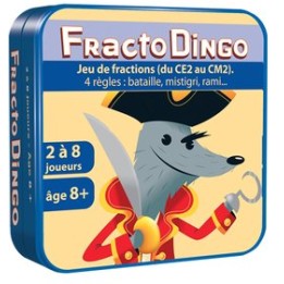 Fractodingo CE2-CM2 | Jeux et Trolleries | Spécialiste des jeux de société, jeux de cartes et wargames