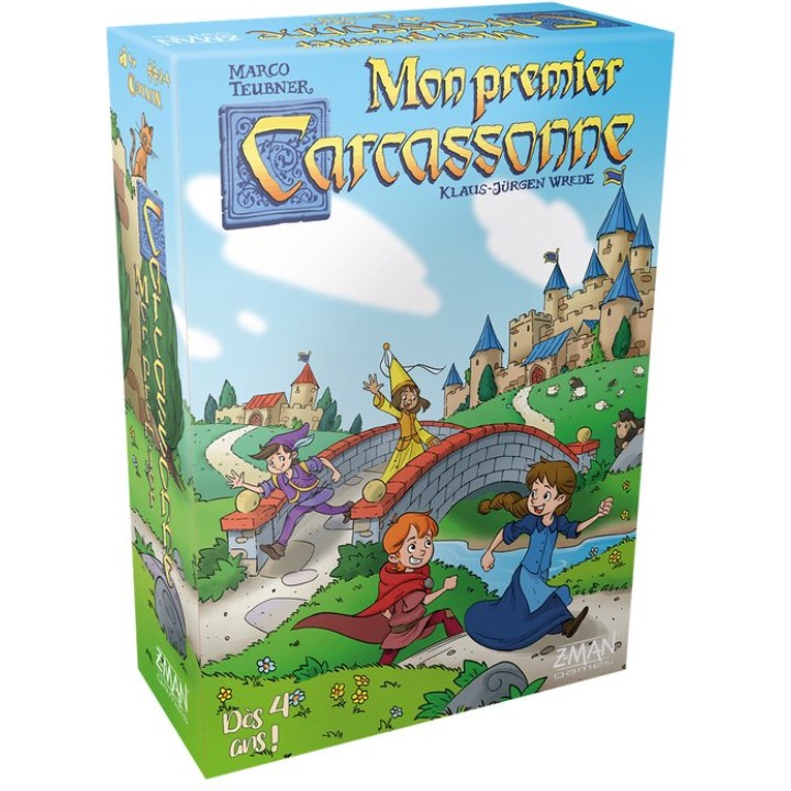 Mon premier carcassonne | Jeux et Trolleries | Spécialiste des jeux de société, jeux de cartes et wargames
