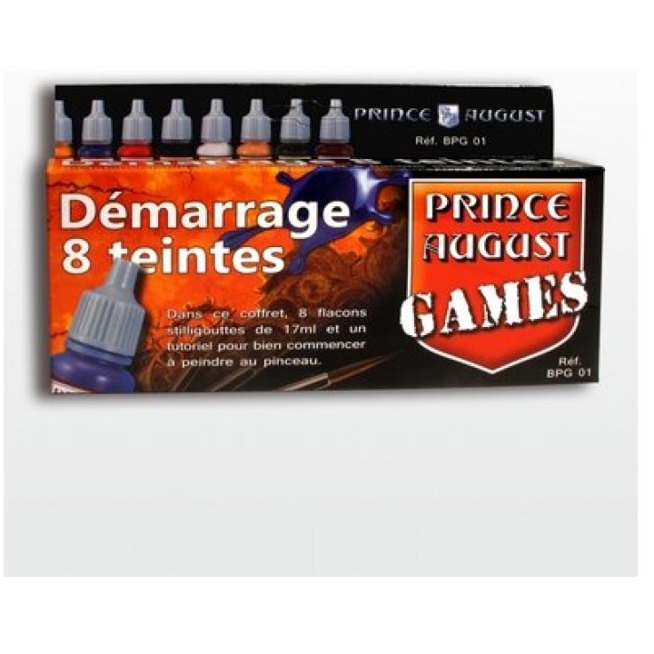 coffret de demarrage - games - 8 teintes | Jeux et Trolleries | Spécialiste des jeux de société, jeux de cartes et wargames