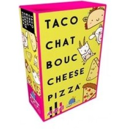 Taco Chat Bouc Cheese Pizza | Jeux et Trolleries | Spécialiste des jeux de société, jeux de cartes et wargames