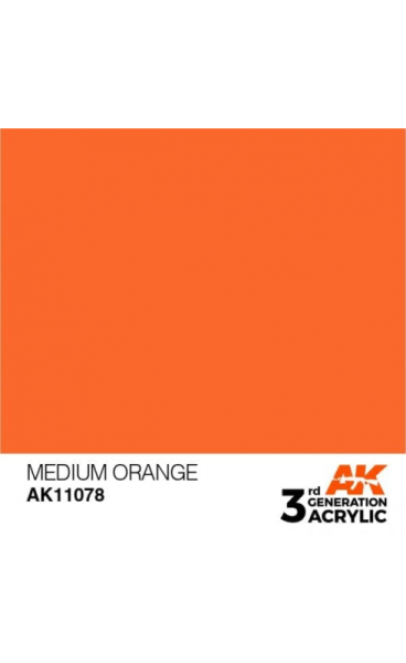 AK11078 - MEDIUM ORANGE – STANDARD