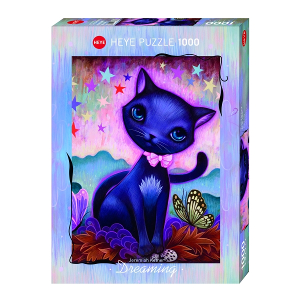 PUZZLE 1000 PIÈCES : CHAT NOIR, JEREMIAH KETNER