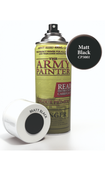 Matt Black Colour Primer - CP3001