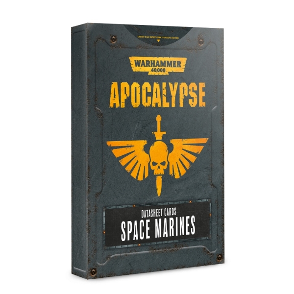 Apocalypse : Space Marines Datasheet Cards