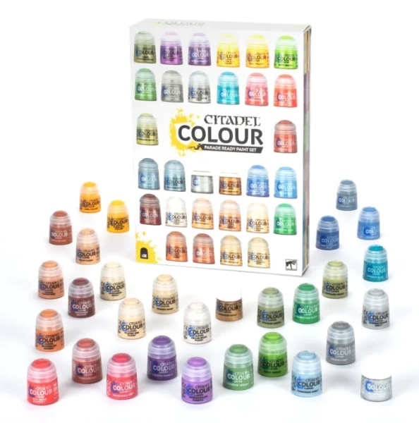 CITADEL COLOUR PARADE READY PAINT SET