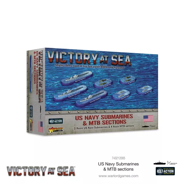 Victory at sea - US navy Submarines & MTB sections