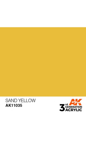 AK11035 - SAND YELLOW – STANDARD