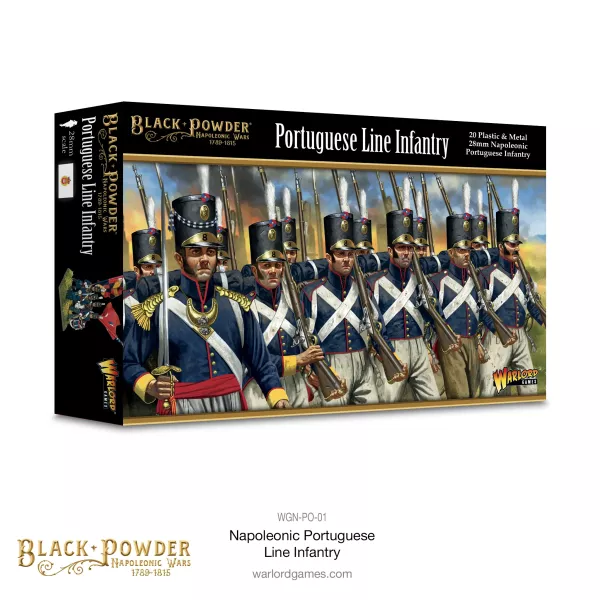 Napoleonic portuguese line infantry