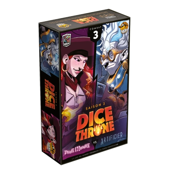 Dice Throne - saison 2 - Pirate Maudite vs Artificier