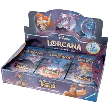 Lorcana - Boite de 24 Boosters Le Retour d'Ursula