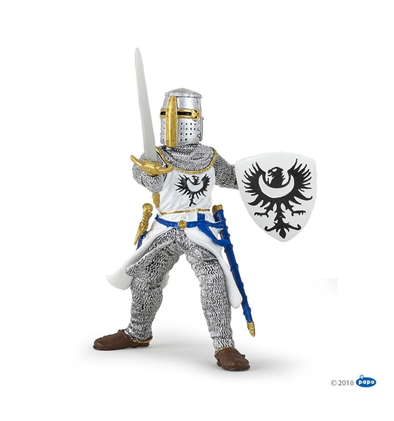 Chevalier blanc à l'épée