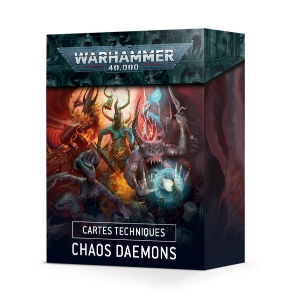 Chaos daemons - Cartes techniques