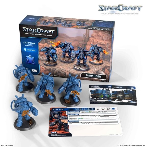 Starcraft MARAUDER - TERRAN - EXPANSION SET