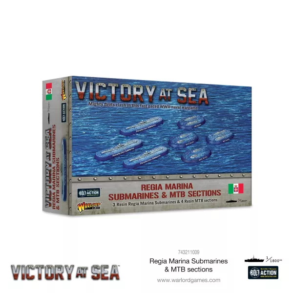 Victory at sea - Regia Marina submarines & MTB sections